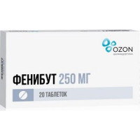 ФЕНИБУТ 250МГ. №20 ТАБ. /ОЗОН/