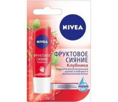 НИВЕЯ ЛИП КЭЙР БАЛЬЗАМ Д/ГУБ ФРУКТОВОЕ СИЯНИЕ КЛУБНИКА 4,8Г. [NIVEA]