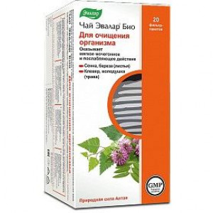 ЧАЙ БИО Д/ОЧИЩ. ОРГАНИЗМА 1,5Г. №20 ПАК. /ЭВАЛАР/ (БАД)