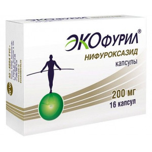 ЭКОФУРИЛ 200МГ. №16 КАПС.