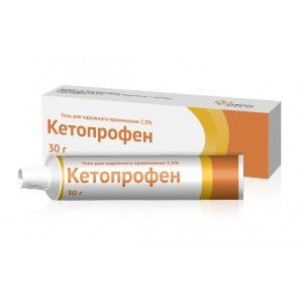 КЕТОПРОФЕН 2,5% 30Г. ГЕЛЬ Д/НАРУЖ.ПРИМ. ТУБА /ОЗОН/