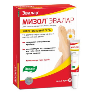 МИЗОЛ 1% 10Г. ГЕЛЬ П/ГРИБК. ТУБА /ЭВАЛАР/ МИЗОЛ 1% 10Г. ГЕЛЬ П/ГРИБК. ТУБА /ЭВАЛАР/