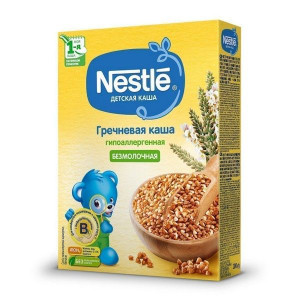 НЕСТЛЕ КАША 200Г. ГРЕЧКА Б/МОЛ. ГИПОАЛЛЕРГ. 4+МЕС. [NESTLE]