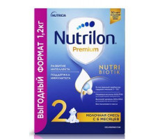 НУТРИЛОН-2 СМЕСЬ ДЕТСКАЯ ПРЕМИУМ 1200Г. (2Х600Г.) 6-12МЕС. [NUTRILON]