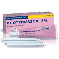 КЛОТРИМАЗОЛ 2% 20Г. КРЕМ ВАГ. ТУБА /ЭСПАРМА/