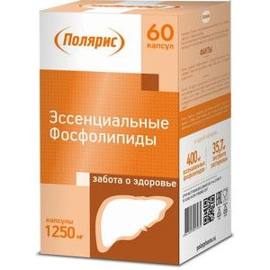 ЭССЕНЦИАЛЬНЫЕ ФОСФОЛИПИДЫ РАСТОРОПША+ВИТАМИНЫ B 1250МГ. №60 КАПС.