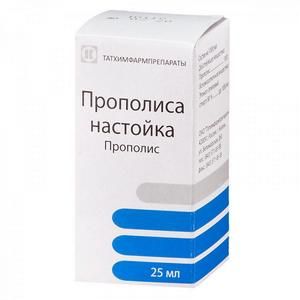 ПРОПОЛИСА НАСТОЙКА 25МЛ. НАСТОЙКА ФЛ. И/У /ТАТХИМФАРМПРЕПАРАТЫ/