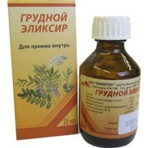 ЭЛИКСИР ГРУДНОЙ 25МЛ. ФЛ. /ВИФИТЕХ/ ЭЛИКСИР ГРУДНОЙ 25МЛ. ФЛ. /ВИФИТЕХ/