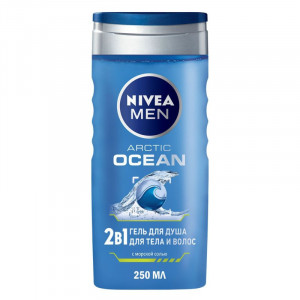 НИВЕЯ МЕН ГЕЛЬ Д/ДУША АРКТИК ОКЕАН 250МЛ. [NIVEA]