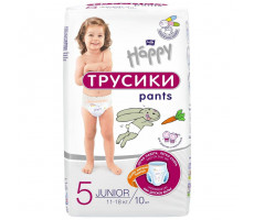 ХЭППИ ПОДГУЗНИКИ-ТРУСИКИ ЮНИОР 11-18КГ №10 [BELLA HAPPY]