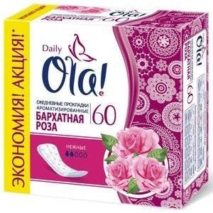 ОЛА ПРОКЛАДКИ СИЛК СЕНС ЕЖЕДН. ДЕЙЛИ ДЕО №60 БАРХ. РОЗА [OLA]