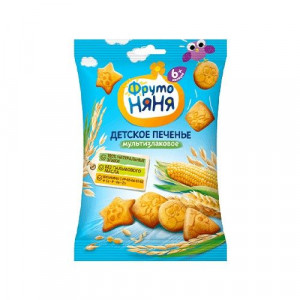 ФРУТОНЯНЯ ПЕЧЕНЬЕ 50Г. МУЛЬТИЗЛАК ФРУТОНЯНЯ ПЕЧЕНЬЕ 50Г. МУЛЬТИЗЛАК
