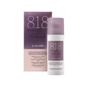 818 БЬЮТИ ФОРМУЛА B.COLLAGEN КРЕМ ДНЕВН. Д/ЗРЕЛ.ЧУВСТВ.КОЖИ ЗАЩИТА ОТ УЛЬТРАФИОЛ. СПФ 50МЛ. [818 BEAUTY FORMULA]