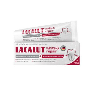 ЛАКАЛЮТ ЗУБ.ПАСТА ВАЙТ ЭНД РИПЕА 65Г. [LACALUT]