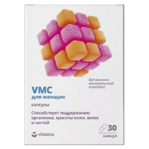 ВИТАТЕКА ВИТАМ.-МИНЕР. КОМПЛЕКС VMC ЖЕН. 817МГ. №30 КАПС. [VITATEKA]