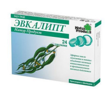 НАТУР ПРОДУКТ ЭВКАЛИПТ №24 ПАСТИЛКИ (БАД) [NATUR PRODUKT]